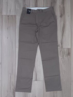 Men's Straight Fit Pants in Taupe Brown - Classic Workwear